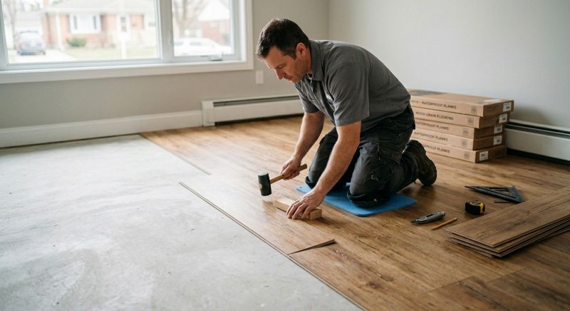 Linoleum Floor Installation in Windsor Mill, MD