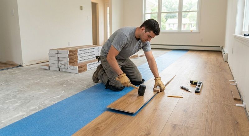 Lvp Flooring Installation in Bel Air, MD