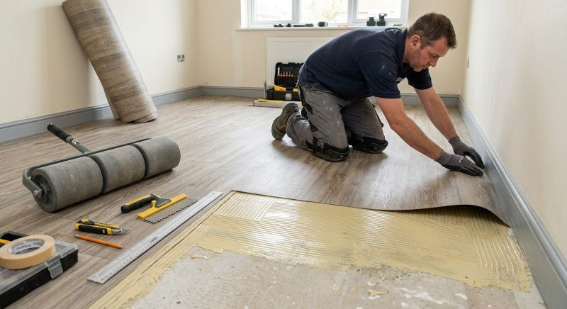Sheet Flooring Installation in Aberdeen, MD