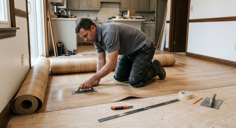 Sheet Flooring Installation in Fallston, MD