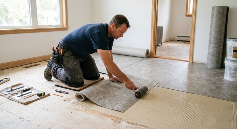 Sheet Flooring Installation in Kingsville, MD
