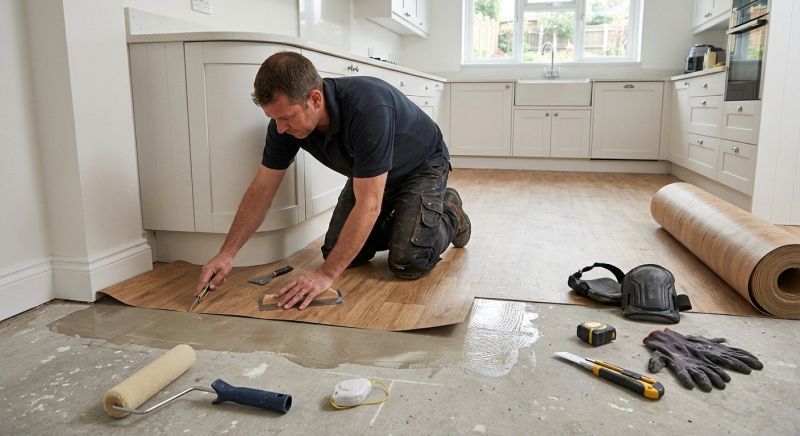 Sheet Linoleum Installation in Middle River, MD