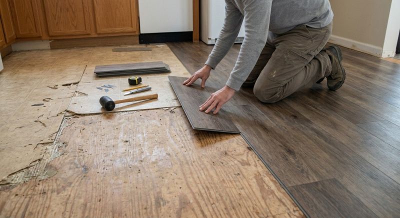 Vinyl Flooring Installation in Baltimore County, MD