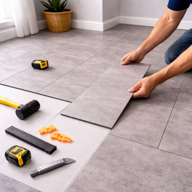 Vinyl Tile Installation in Bel Air, MD